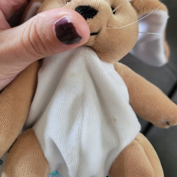 Vintage Gurilla Biscuit Mini Bunny Keychain Backpack Plush - Picture 3 of 6